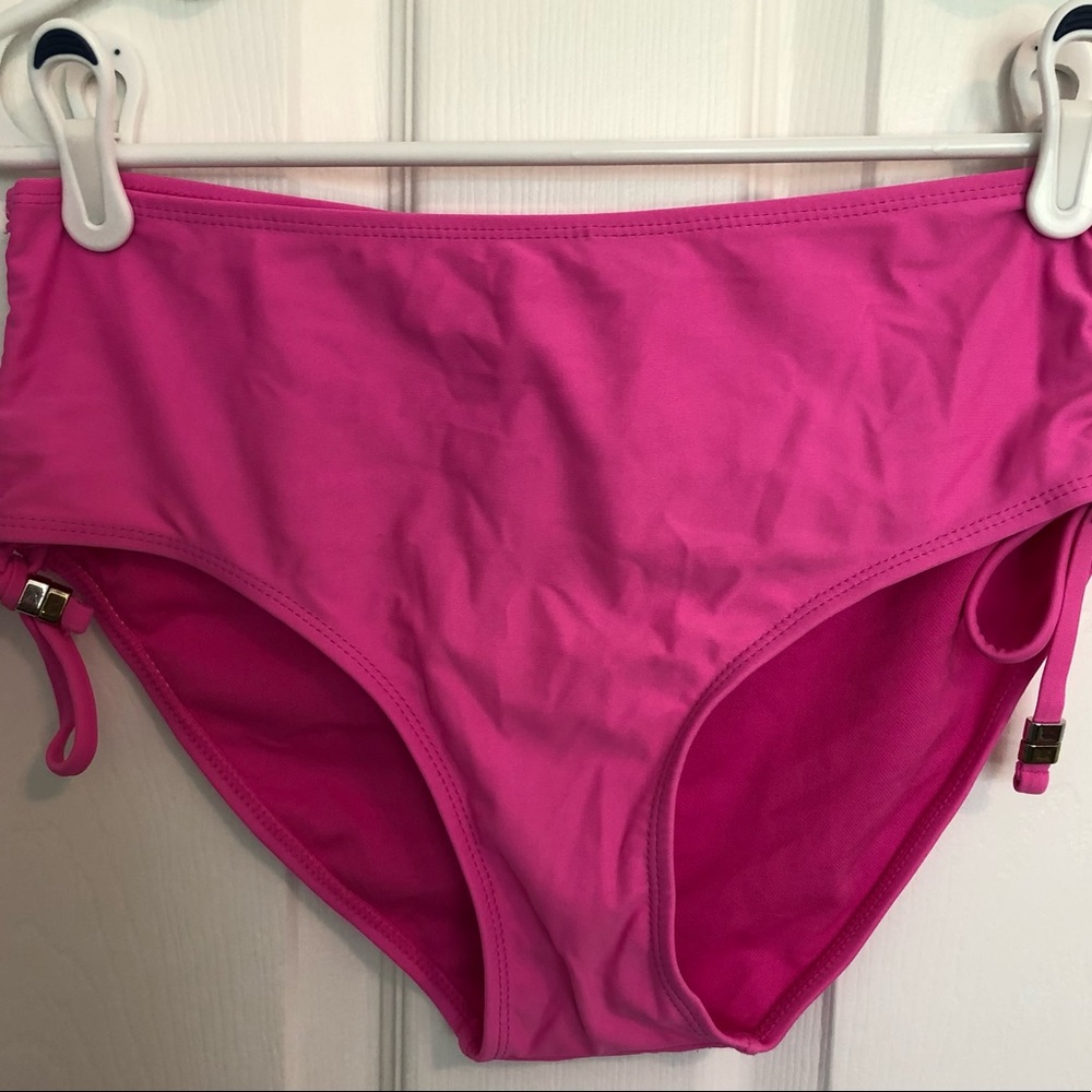 Bright Pink Swim Bottom, Size M (8-10)